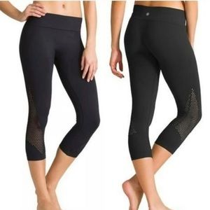 Athleta Breakthrough Laser Cut Capris